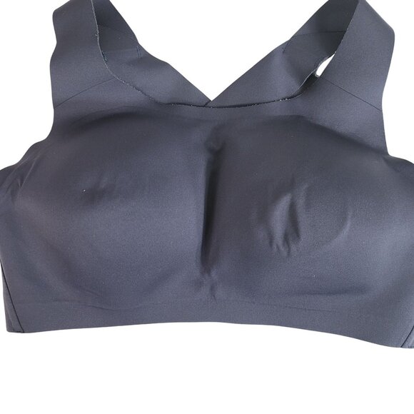 Lululemon Sports Bra Blue Midnight 34DD Enlite Seamless Full Coverage Weave Back - Picture 3 of 9